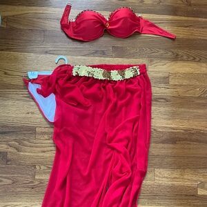 Red Jasmine Bellydance Costume